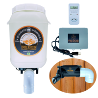 Alimentador Automático de Ração para Cães Cachorros - 